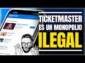 Han declarado a Ticketmaster monopolio ilegal