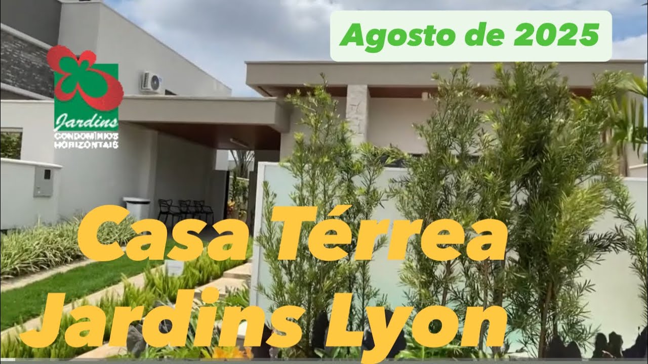 Jardins Lyon - Casa Térrea ( Com todos os Kits ) 