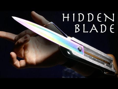 Video: Jak Si Vyrobit Hidden Blade Of Altair