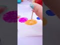 Tissue Art Paper #shorts #satisfying #art #painting #youtubeshorts