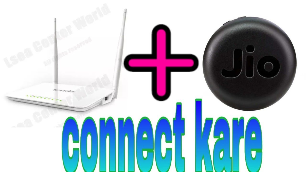 Tenda Wifi Ko Jiofi Se Kaise Connect Kare Youtube