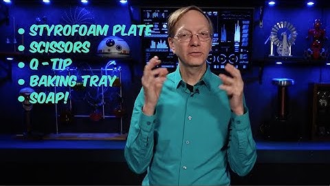 Soap Powered Boat - Home Experiment