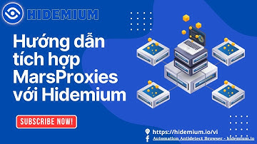 Hướng dẫn tích hợp MarsProxies với Hidemium | Hidemium #hidemium #MarsProxies #proxies
