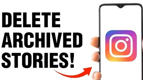 NEW! DELETE INSTAGRAM ARCHIVED STORIES!