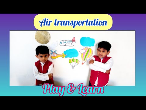 Air transport activity // Different ways to teach air transportation //