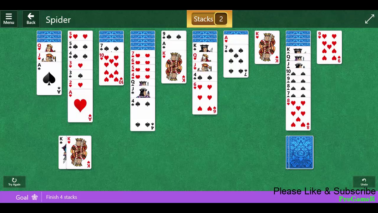 microsoft solitaire collection card games spider daily