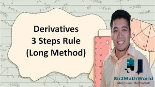 Derivatives 3 Steps Rule | SirJMathWorld