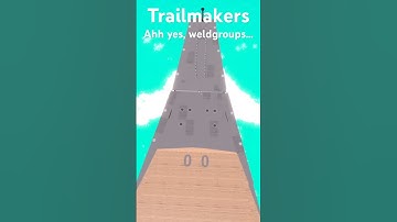 Trailmakers - symmetry is a lie…#trailmakers #glitch #howto #boat #battleship #yamato #multipart