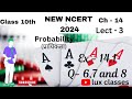 class 10th| ch-14|Ex -14.1| Q -6,7 and 8 | New ncert book 2024 | Probability| Easy method| Hin-Eng|