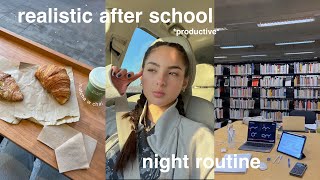 productive after school night routine 2022