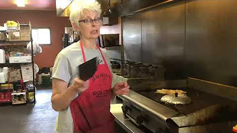 Robin Harmon of The High Chaparral makes Chef Gasp...