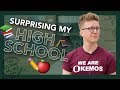 surprising my old high school (teachers, choir, students!)