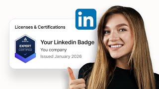 How to Create a LinkedIn Certification Badge!
