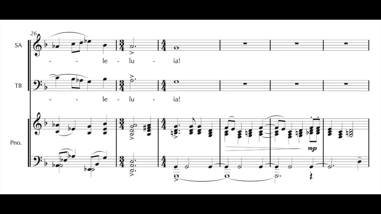 Easter Cantata (Full Score and Parts) - Graphite Publishing
