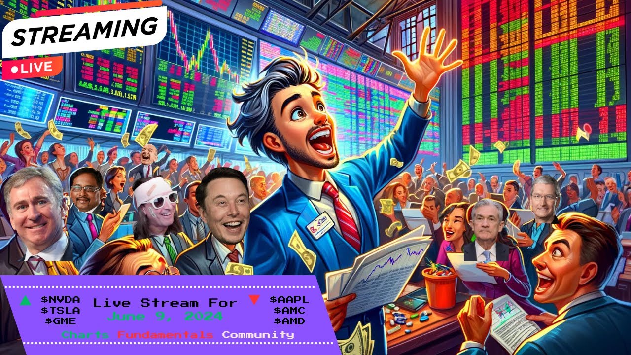 What Will Happened To $NVDA After Split!?! $AAPL & OpenAI DEAL? | Stock Market Live Stream 📈🔥🔮