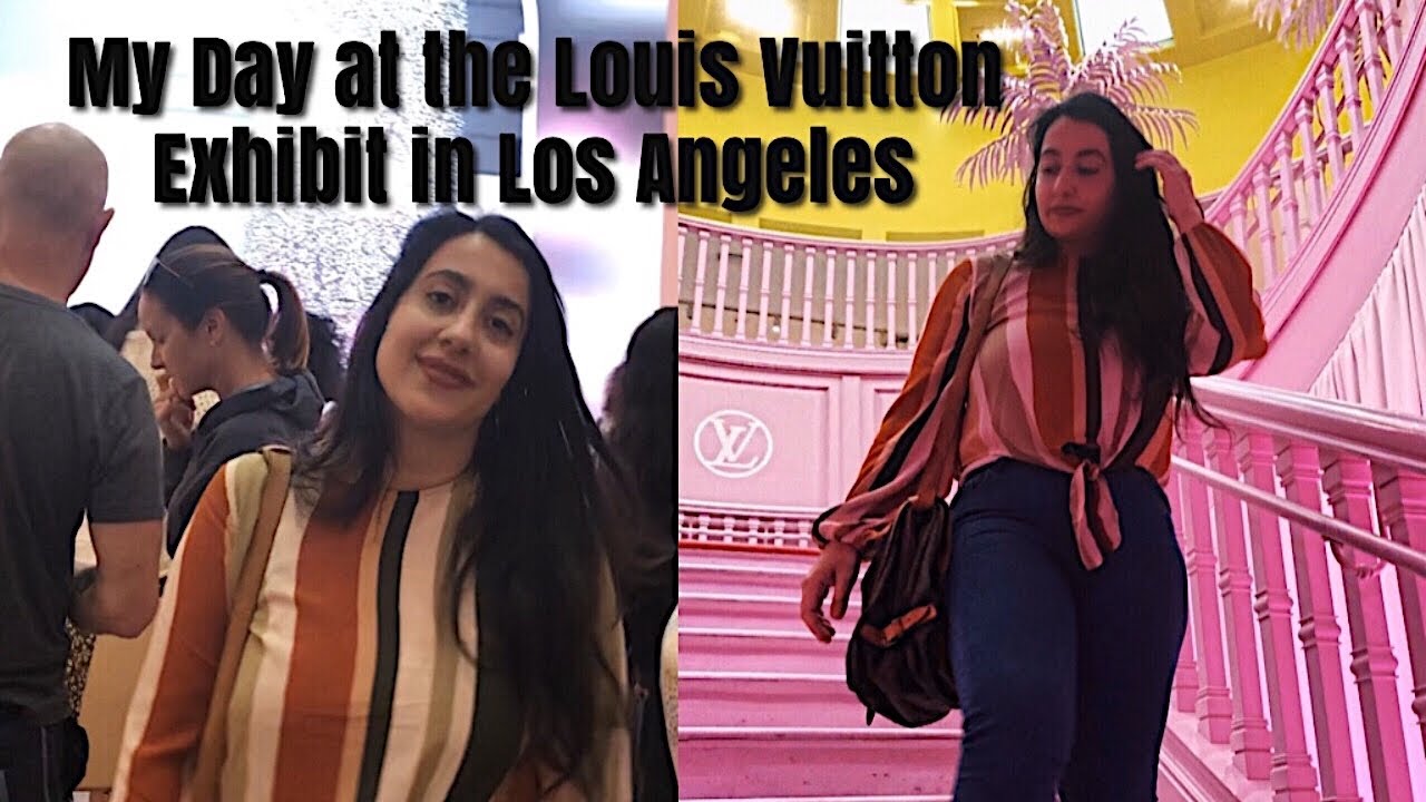 Day in the Life LOUIS VUITTON exhibit Los Angeles - YouTube