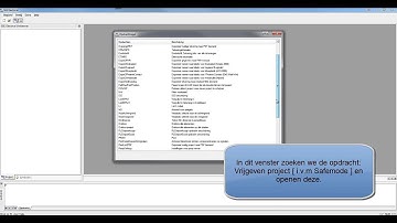 Project vrijgeven SEE Electrical V4 - IGE+XAO
