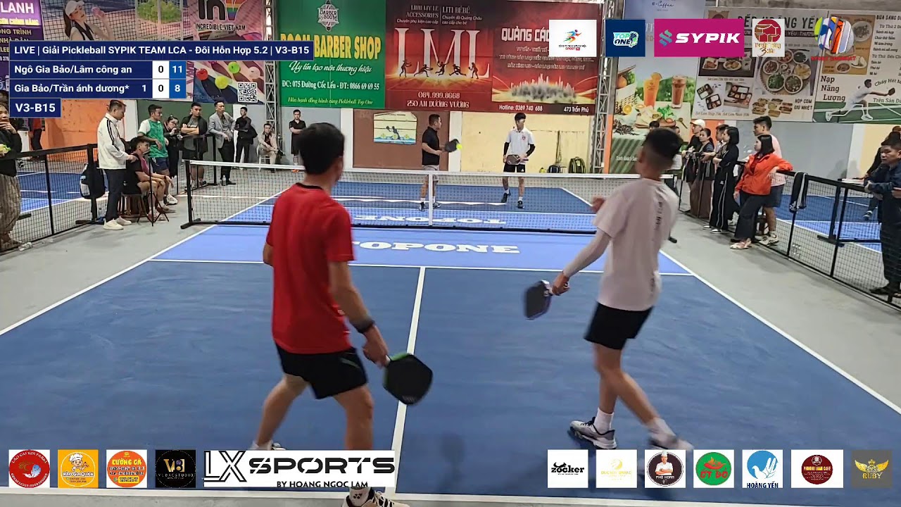 LIVE | Giải Pickleball SYPIK TEAM LCA - Đôi Hỗn Hợp 5.2 | V3-B15