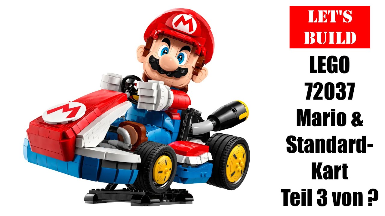 Let's build: LEGO 72037 Mario & Standard-Kart, Teil 3