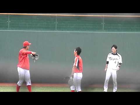 2012.6.12阪神鳴尾浜球場上本ランニング
