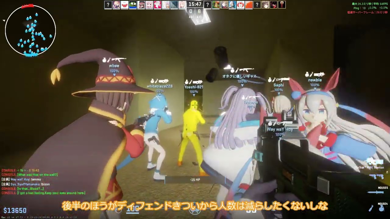 CS2ゾンビエスケープ　ze_backrooms_deathbed 【ゆっくり実況】