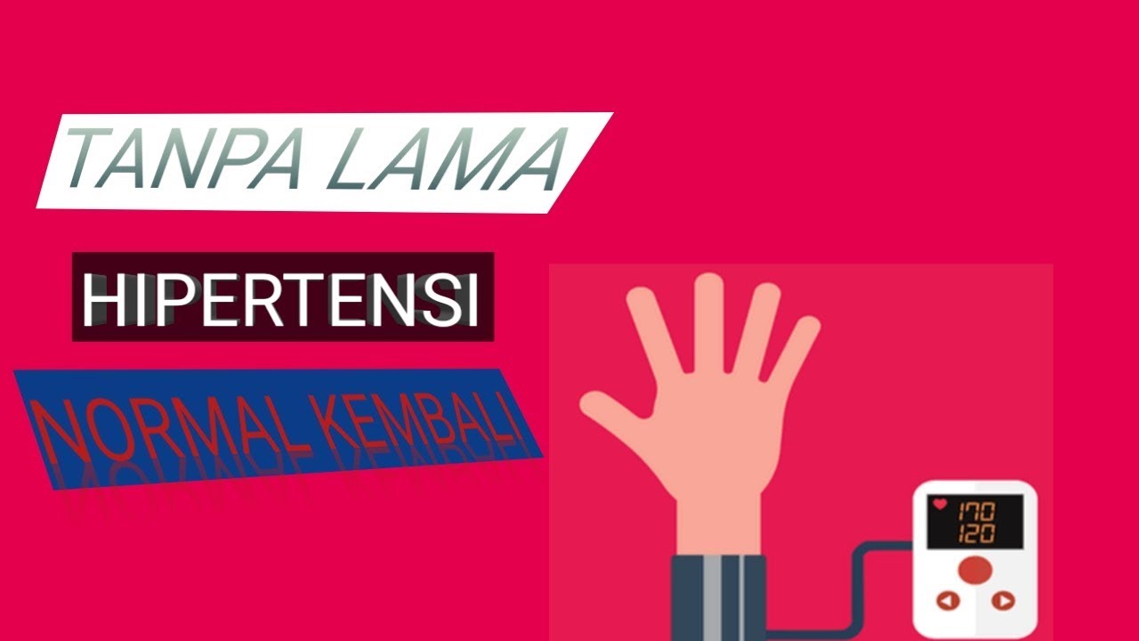 Cara mencegah hipertensi 