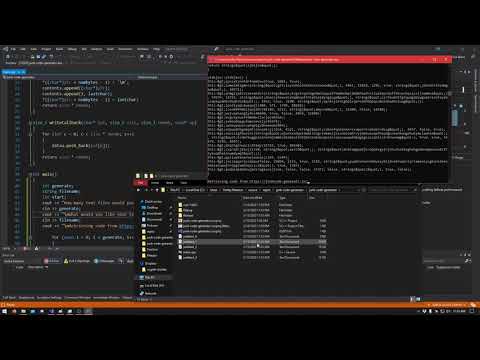 C++ junk code generator - YouTube