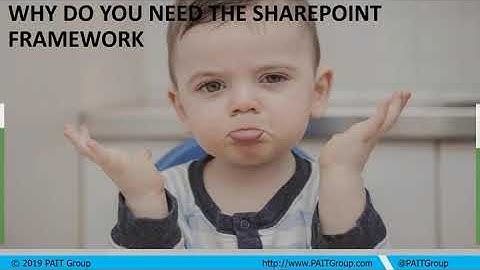 An Introduction to The SharePoint Framework SPFx  and Client Side Web Parts