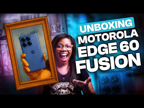 😍MOTOROLA EDGE 60 FUSION - O CELULAR QUE ESBANJA BELEZA | UNBOXING