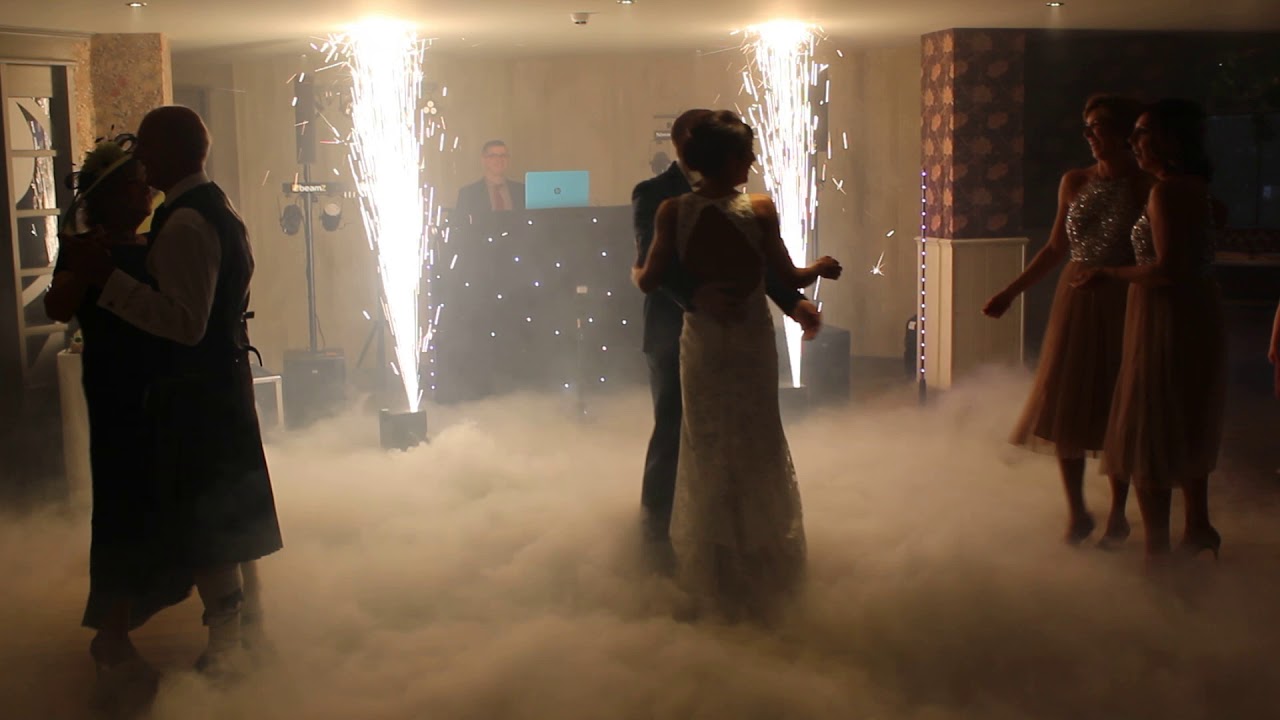 Dancing on Clouds and Cold spark first dance effects. - YouTube