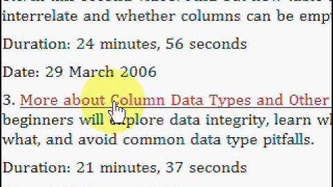 SQL Server 03 Data Types Properties