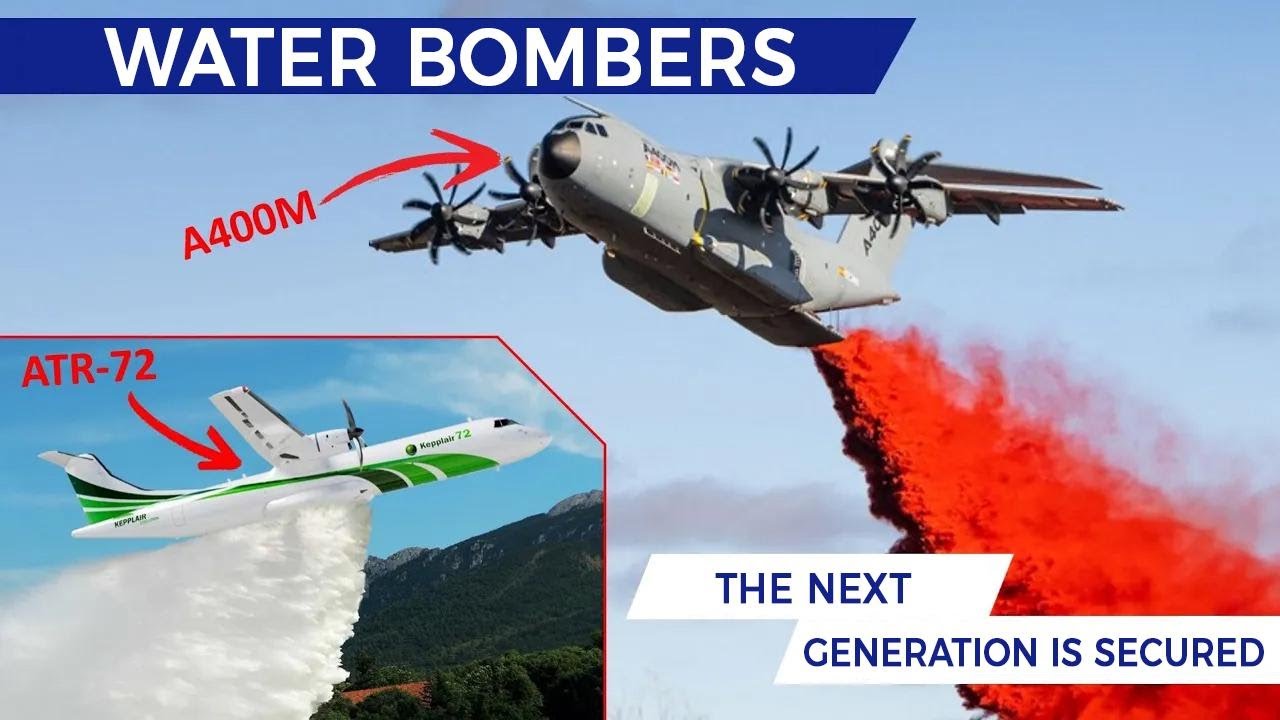 Meet the Future of Firefighting: A400M & Kepplair 72 Take Over the Skies