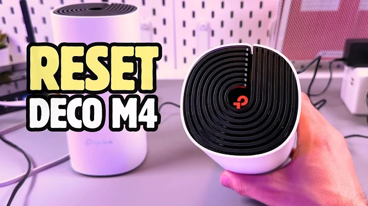 How to Factory Reset Your TP-Link Deco M4 Router