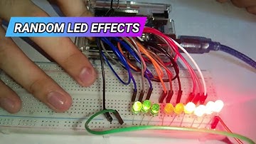RANDOM LED EFFECTS (ARDUINO UNO)