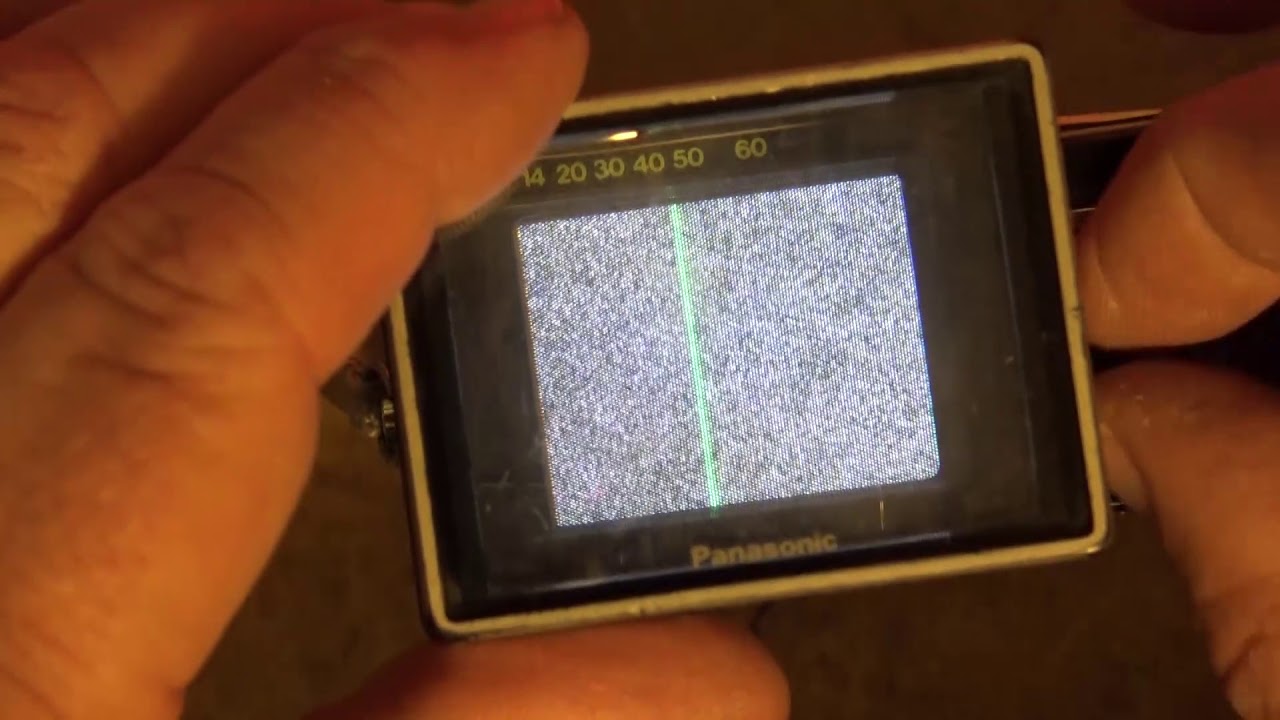 Smallest Color Crt Tv Set In The World