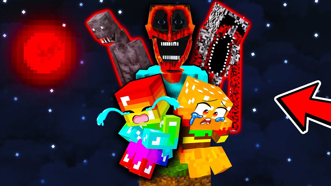 L-am TROLLAT pe @LucaLuk cu 100 de MODURI HORROR pe OneBlock Minecraft 😨