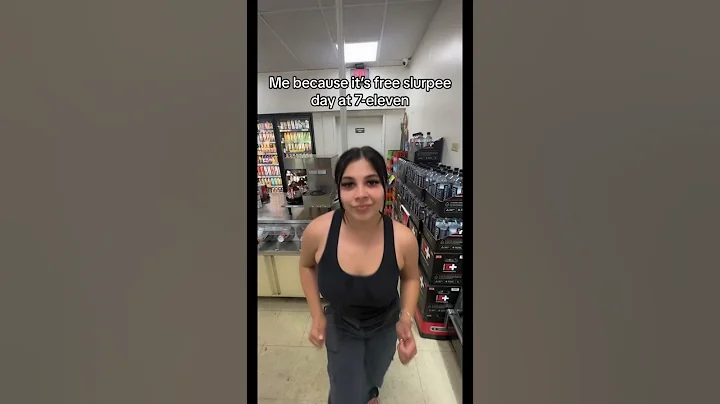 POV: it’s free slurpee day at 7-Eleven 🥰 #shorts