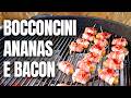 🔥BOCCONCINI DI ANANAS E BACON: l'Antipasto Perfetto per ogni Grigliata! 🍍🥓
