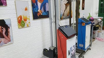 máy in lên tường 3D uv công nghệ mới