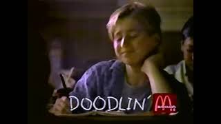 McDonald's Doodlin' 1986 Ad