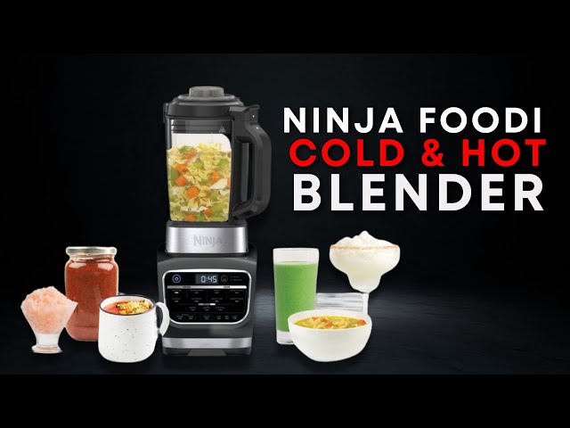 Ninja HB152 Foodi Blender Hot and Cold Food Blender Black New