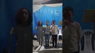 Das crianças é o perfeito louvor! Tenda da Congregação da ADEFAM em Suruí Magé RJ