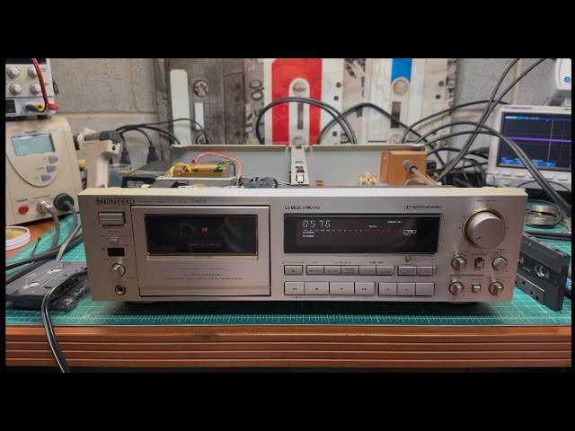 Pioneer T-858 CD・MD・カセットデッキ Pioneer T-858 Restoration – Hidden Gem in Golden Color