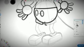1930's Mickey Mouse Speed Drawing