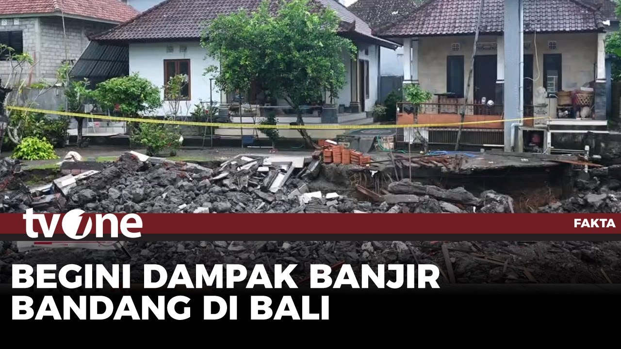 Luluh Lantak, Sisa-sisa Rumah yang Terdampak Banjir Bandang Bali | Fakta tvOne