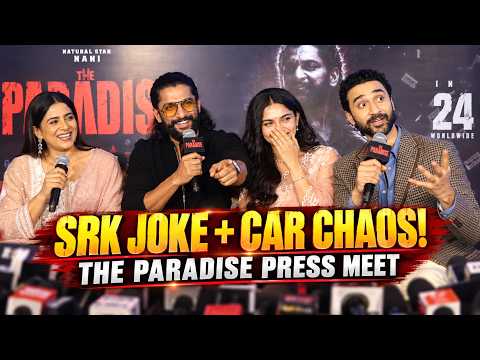 'The Paradise' Press Meet: Nani’s SRK Joke, Raghav Juyal’s Car Chaos & More