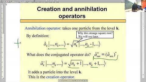 Advanced Quantum Mechanics 2022. Lecture #3. Second quantization.
