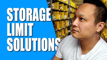 Amazon FBA New 200 Unit Inventory Storage Limit and Shipping Limit | What to Do