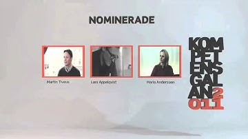 Kompetensgalan: Årets ung chef 2011 - Presenteras av Videobrigade