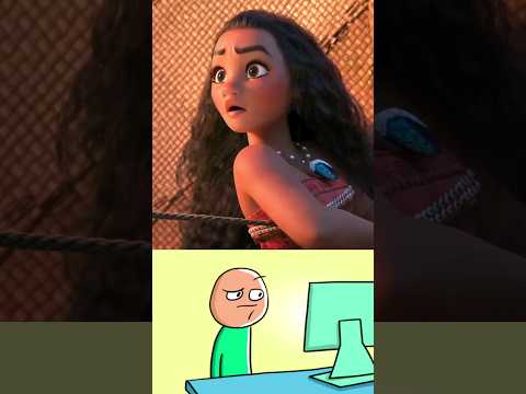 Angry Moana 😂😂 #funny #moana #memes #shorts